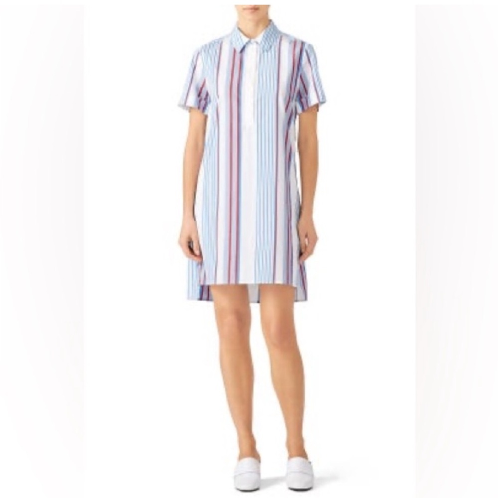 Equipment‎ Striped Clarissa Shirtdress M